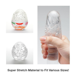 Мастурбатор-яйцо Keith Haring EGG STREET (Цвет: разноцветный)