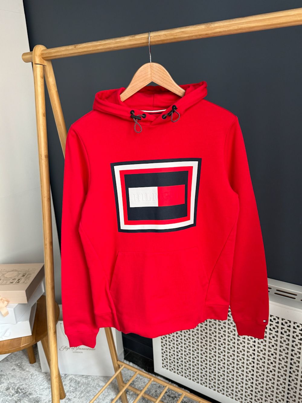 Новая хлопковая толстовка Tommy Hilfiger, 164