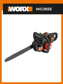Цепная пила аккумуляторная WORX NITRO WG385E.9