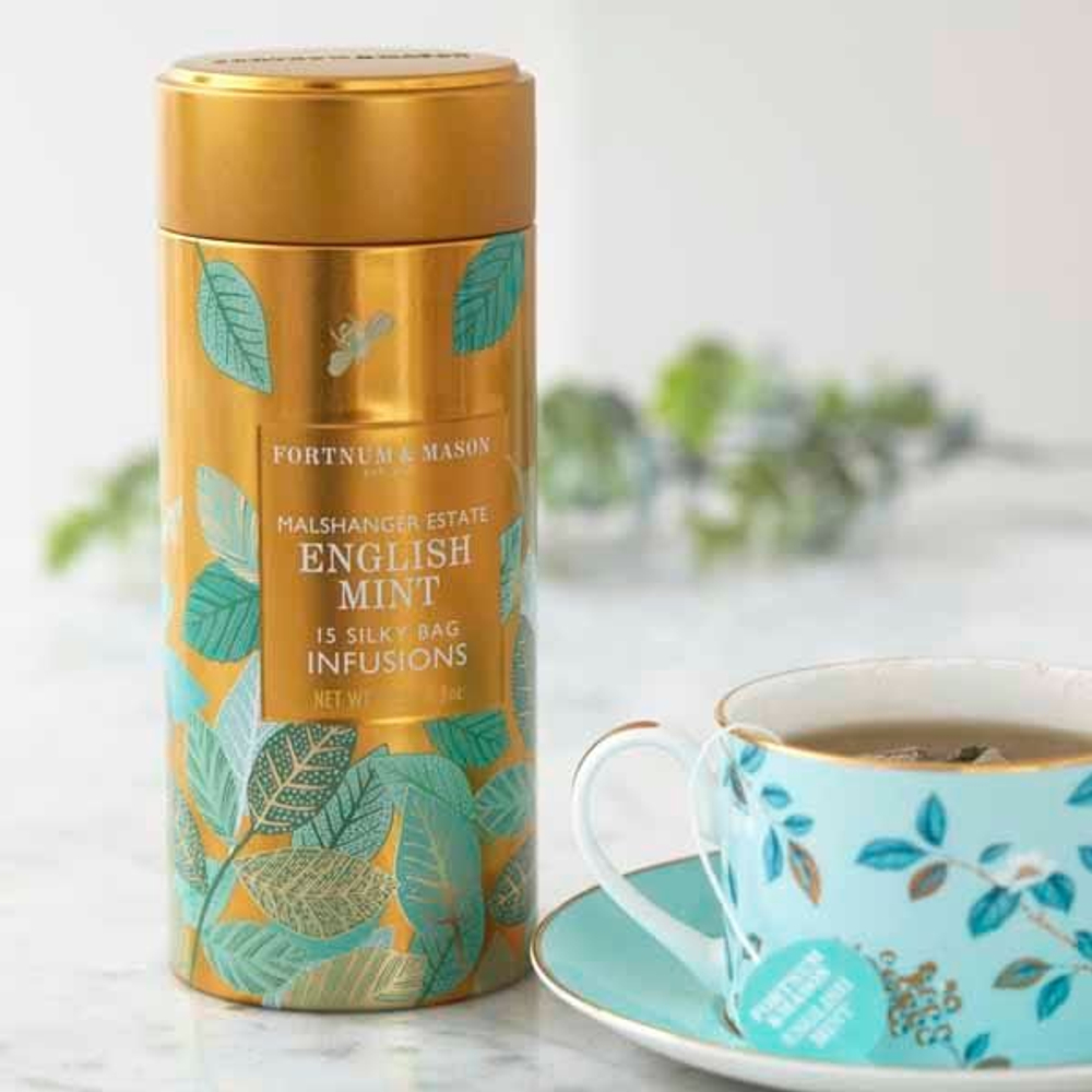 Английский мятный чай Fortnum&Mason English Mint, 3 шт по 15 пакетиков