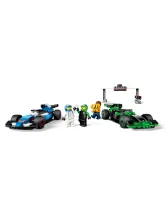Конструктор City 60474 Старт с гоночными автомобилями F1