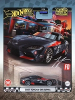 Машинка Хот Вилс Премиум 2021 Toyota GR Supra GJT68 HRT56