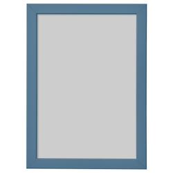 IKEA FISKBO  (ИКЕА ФИСКБО)  -  Рамка - тёмный серо-синий 21x30 см