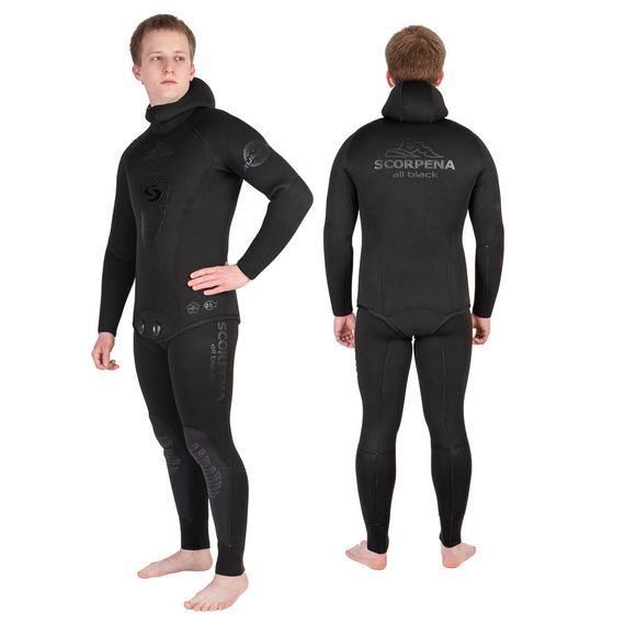 Гидрокостюм Scorpena AllBlack 5 мм