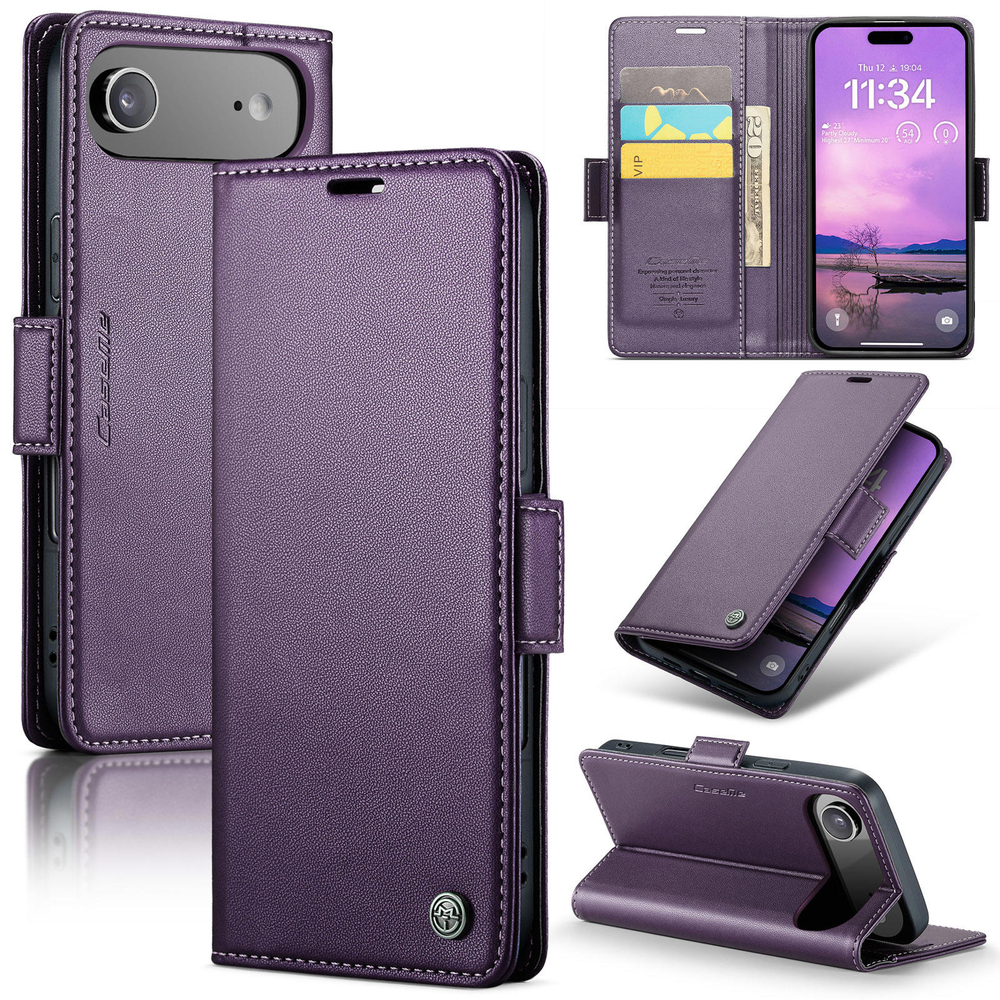 Чехол-книжка CaseMe Smooth iPhone 17 Air