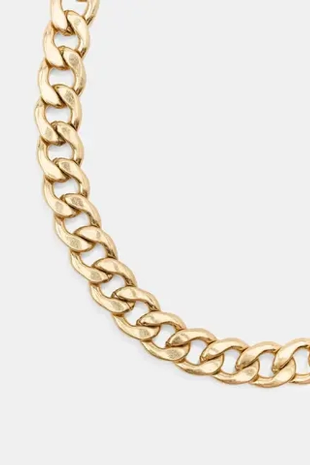 ZARA ОЖЕРЕЛЬЕ ИЗ МЕТАЛЛИЧЕСКИХ ЗВЕНЬЕВ, ЗОЛОТИСТЫЙ