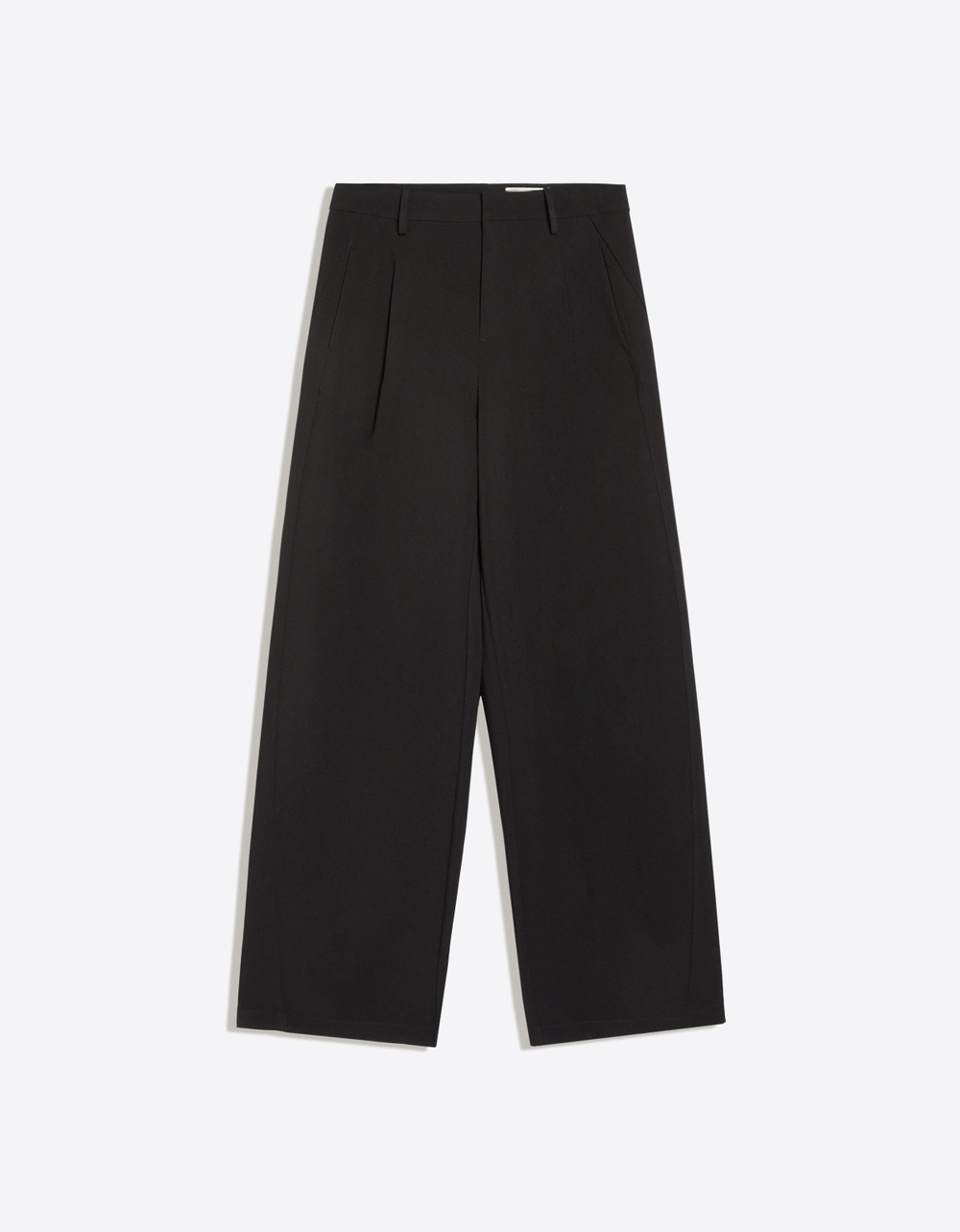 Женские брюки в полоску с защипами - BERSHKA