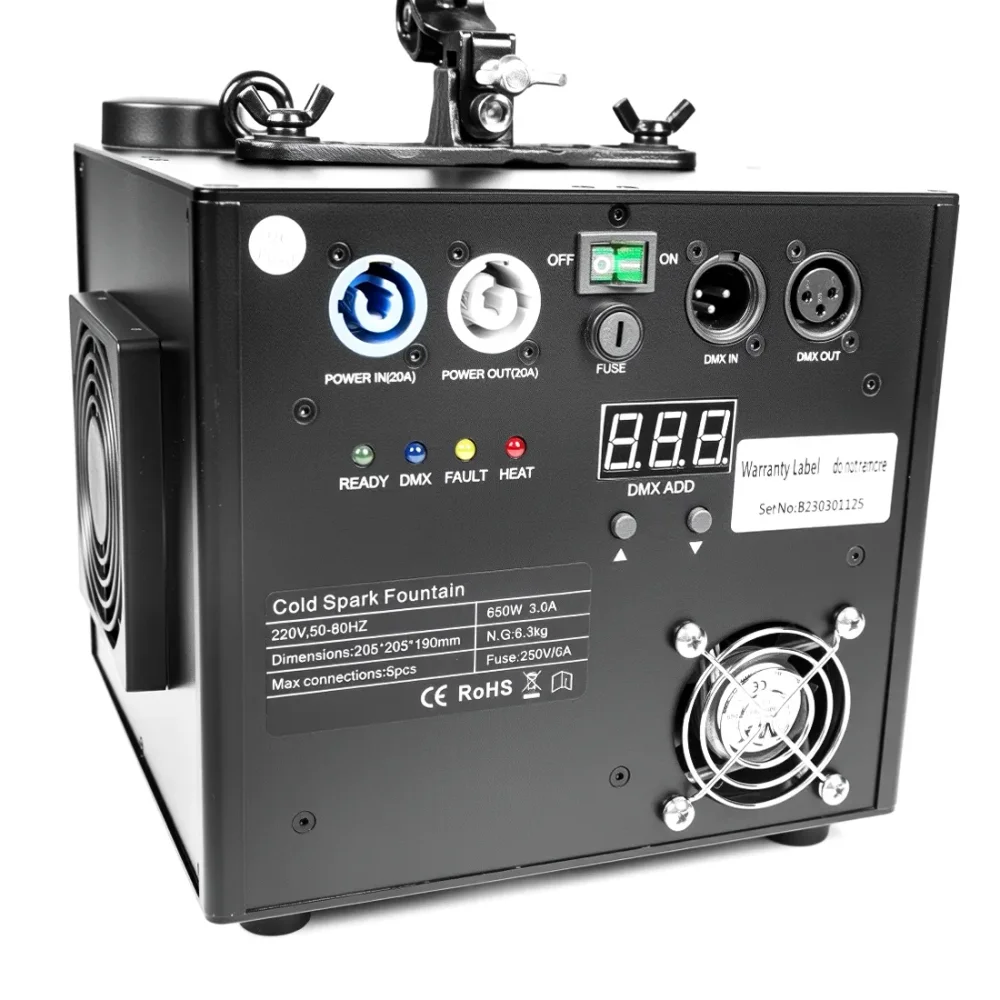 Генератор падающих искр MOKA SFX MK-E12 400 Вт (2-5 м, DMX)