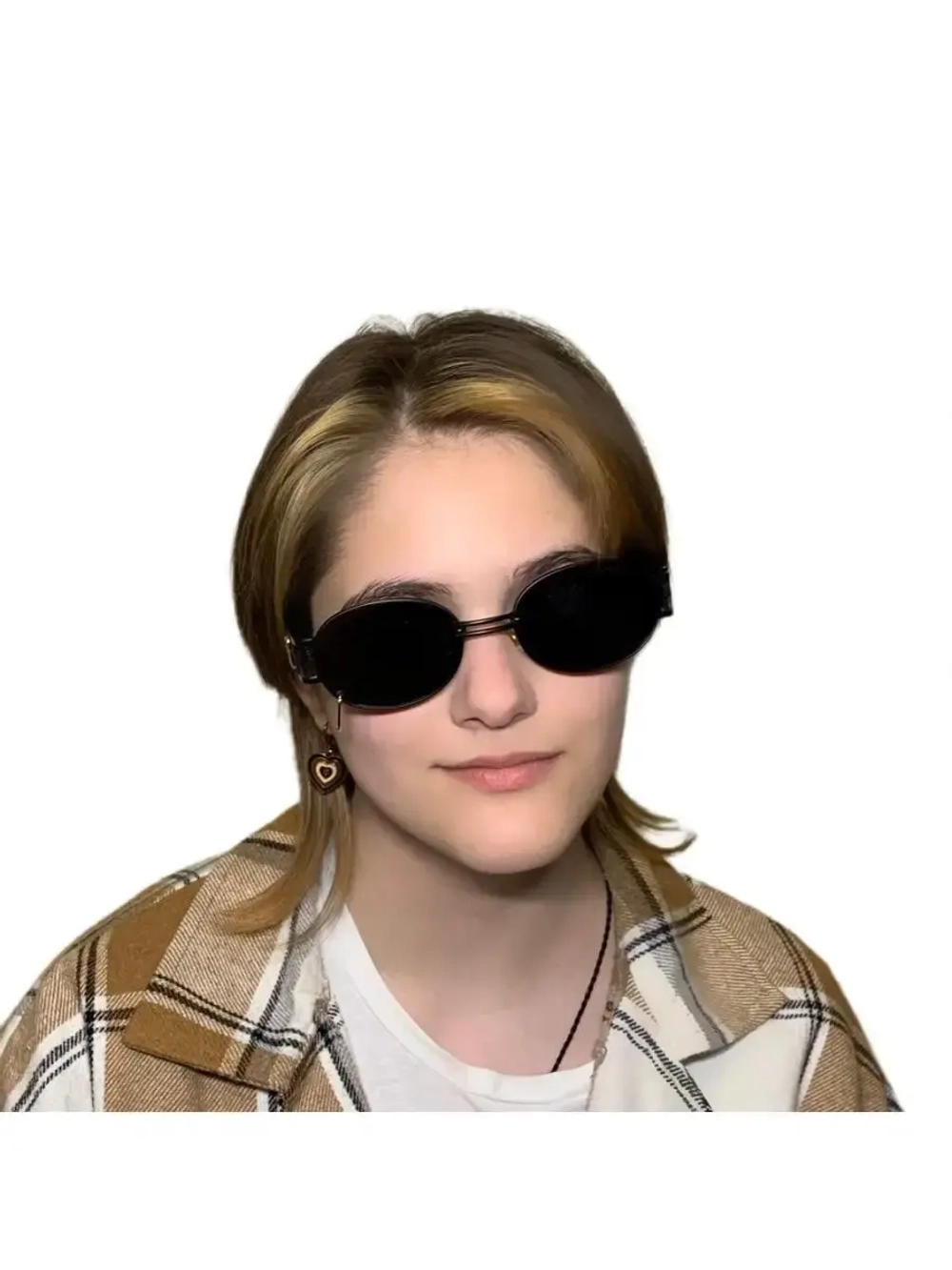 Очки солнцезащитные черные