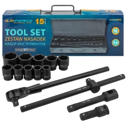 Набор инструментов 15пр. 3/4''(6гр.) ILOforce IF-6143-5MPB