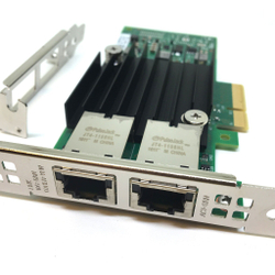 Сетевая Карта Intel X550-T2 X550T2 Dual Port 10 Gigabit 2x10Гбит/сек PCI-E 8x (with Full Height and LP brackets)