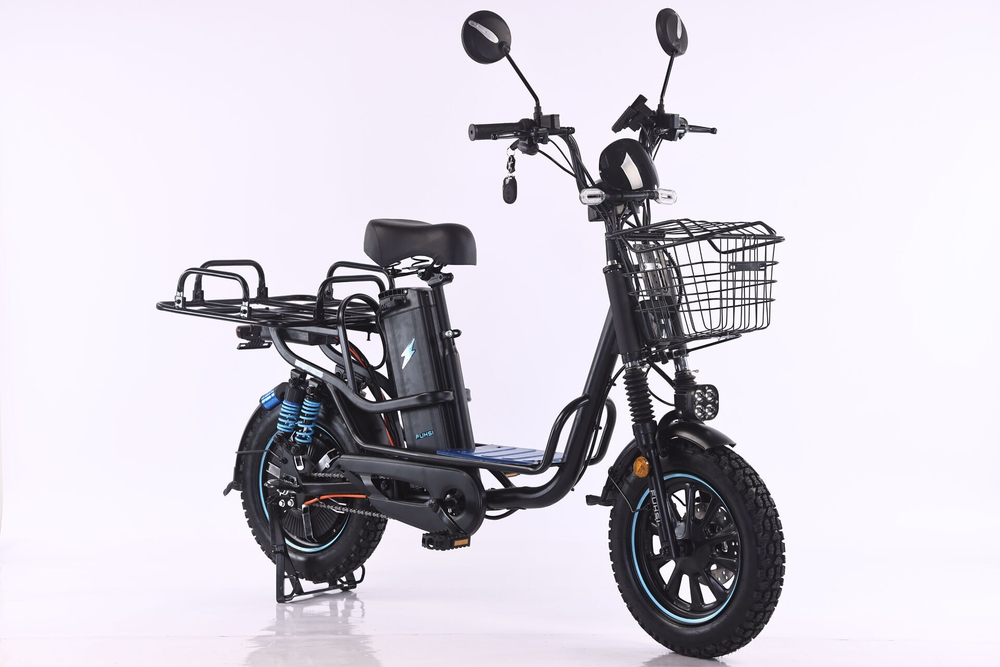 Электровелосипед 16" TIMETRY D909 1ск. черный