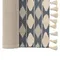 Ковер из хлопка синего цвета Argyle Ethnic 160х230 см
