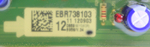 Модуль управления стиральной машины LG EBR73810312