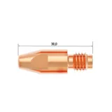 FUBAG Контактный наконечник M8 X 30мм CUCRZR 0.8мм /.030 дюйма — фото 2