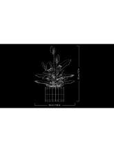 Конструктор Botanical Collection 11504 Мирная лилия