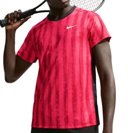 Теннисная футболка Nike Court Dri-Fit Victory - team red/black/white