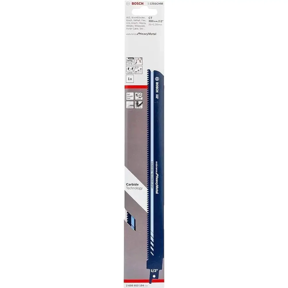 Сабельное полотно S 1255 CHM BOSCH 2608653184