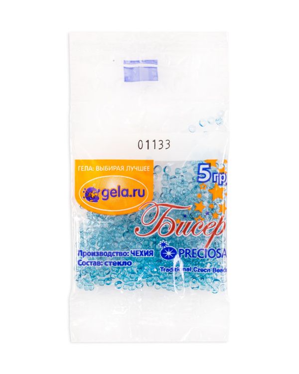 Бисер Preciosa 10/0, 50 г (10 шт по 5 г), цв.01133