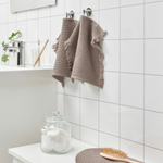 Полотенце IKEA VALLASAN (ВАЛЛАСОН), Светло-коричневый, 30х30 см