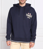 Худи skater prep back Tommy Jeans - темно-синий(DM0DM15023)