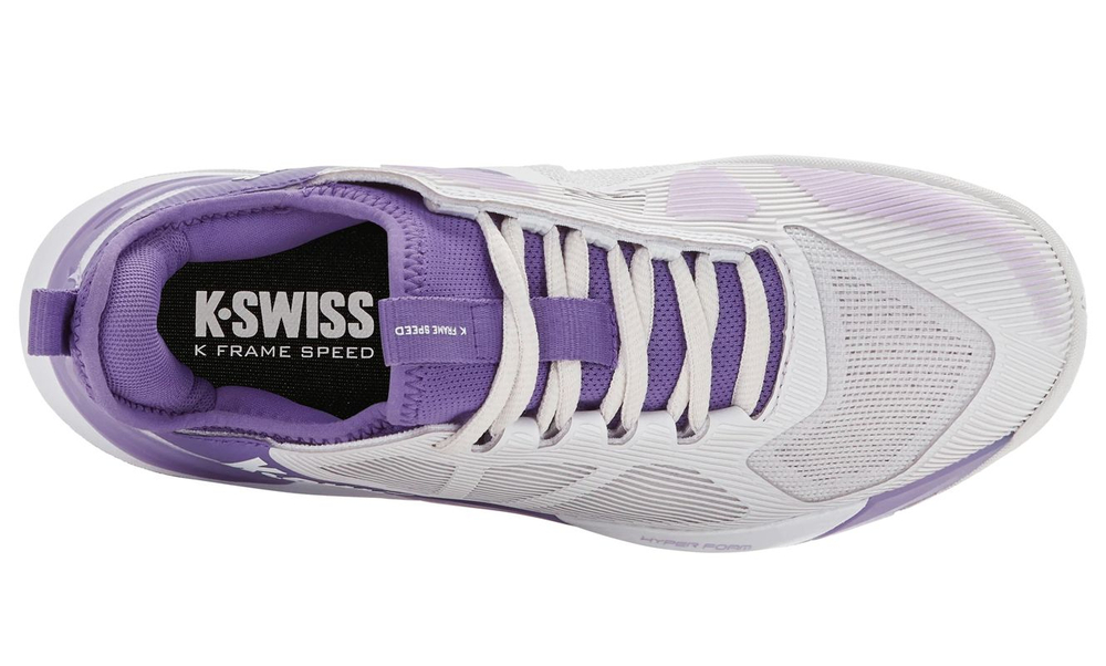 Женские теннисные кроссовки K-Swiss K-Frame Speed - nimbus cloud/white/purple haze