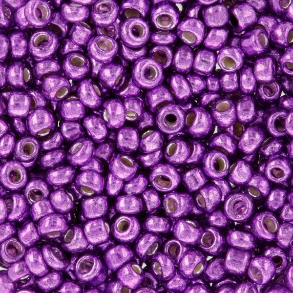Бисер Zlatka 11/0 (2.1 мм), 100 г (10х10 г), №0569 фиолетовый, GR
