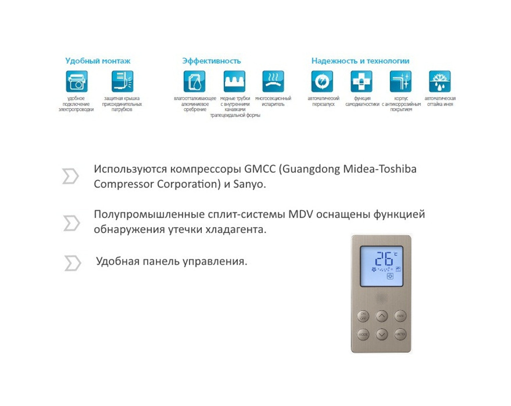Колонная сплит-система MDV MDFM-60ARN1/MDOFM-60AN1