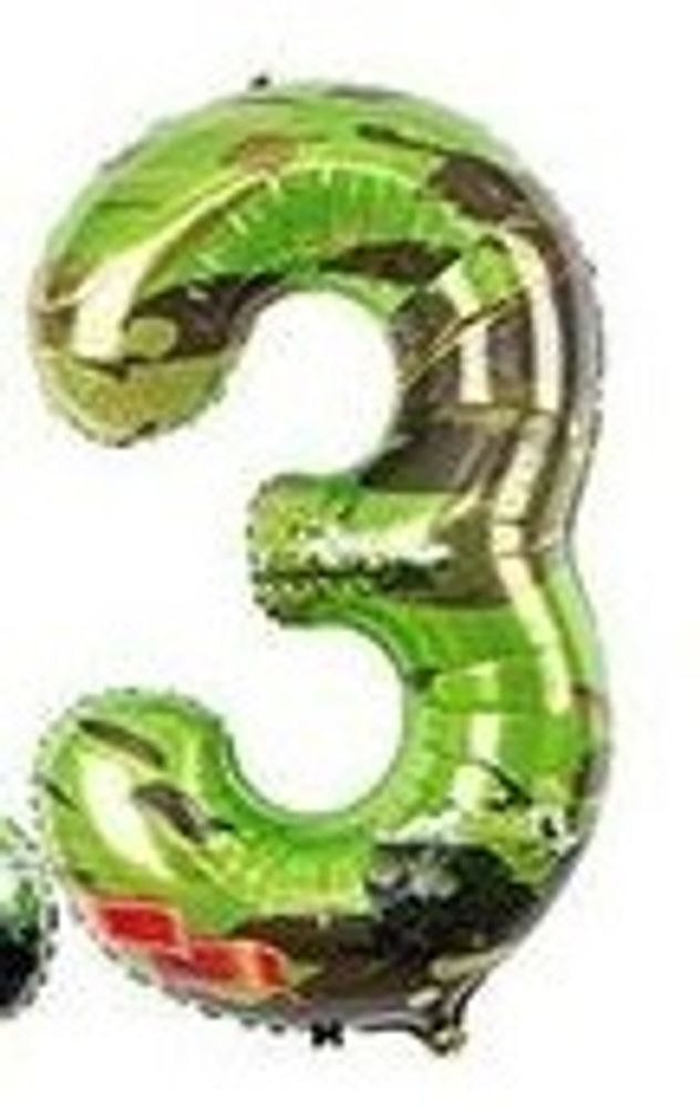 К ЦИФРА 3 С ДНЁМ ЗАЩИТНИКА 40"