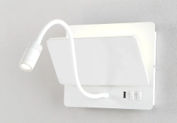 Бра Crystal Lux DUO AP9W LED WH