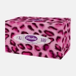 Салфетки для лица Plushe бумажные 2 слоя 20*9*12см 230шт