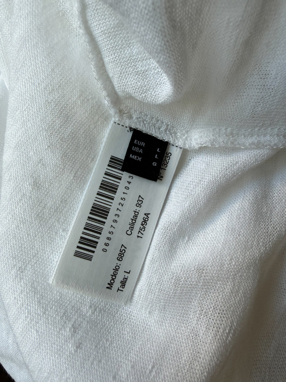 Льняная футболка Massimo Dutti, M/L