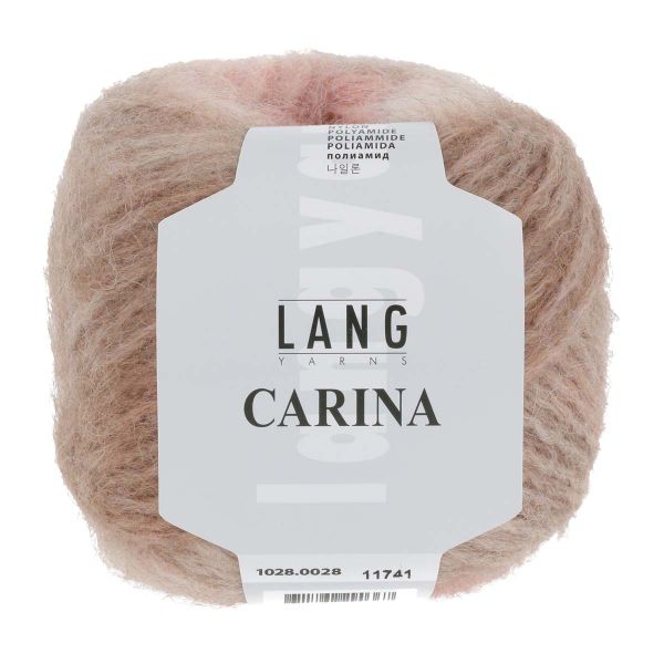 Пряжа Lang Yarns (Ланг Ярнс) Carina / уп.10 мот. по 50 г, 150 м, col. 0714