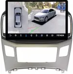 Магнитола для Hyundai H1, Grand Starex 2015-2022 (ШГУ монохром) - Teyes CC3-2K-360 монитор 13" 2K QLED на Android 10, Быстрая, CarPlay, 4G SIM-слот, 4 камеры в комплекте