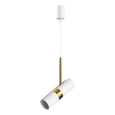 4355/1 HIGHTECH ODL23 329 белый/золотистый/металл Подвесной св-к IP20 LED GU10 10W BULLET