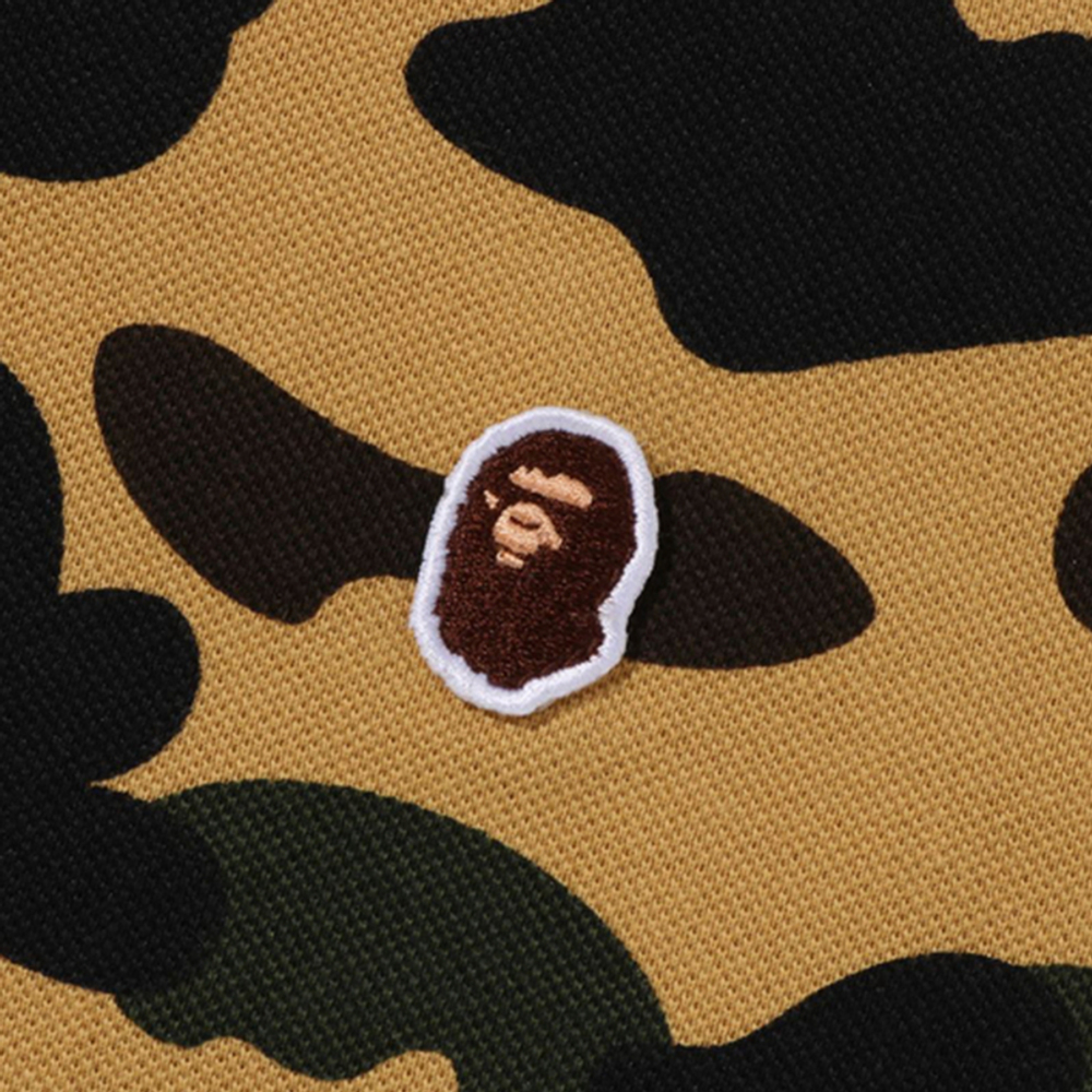 A Bathing Ape 1st Camo Large Ape Head Polo
