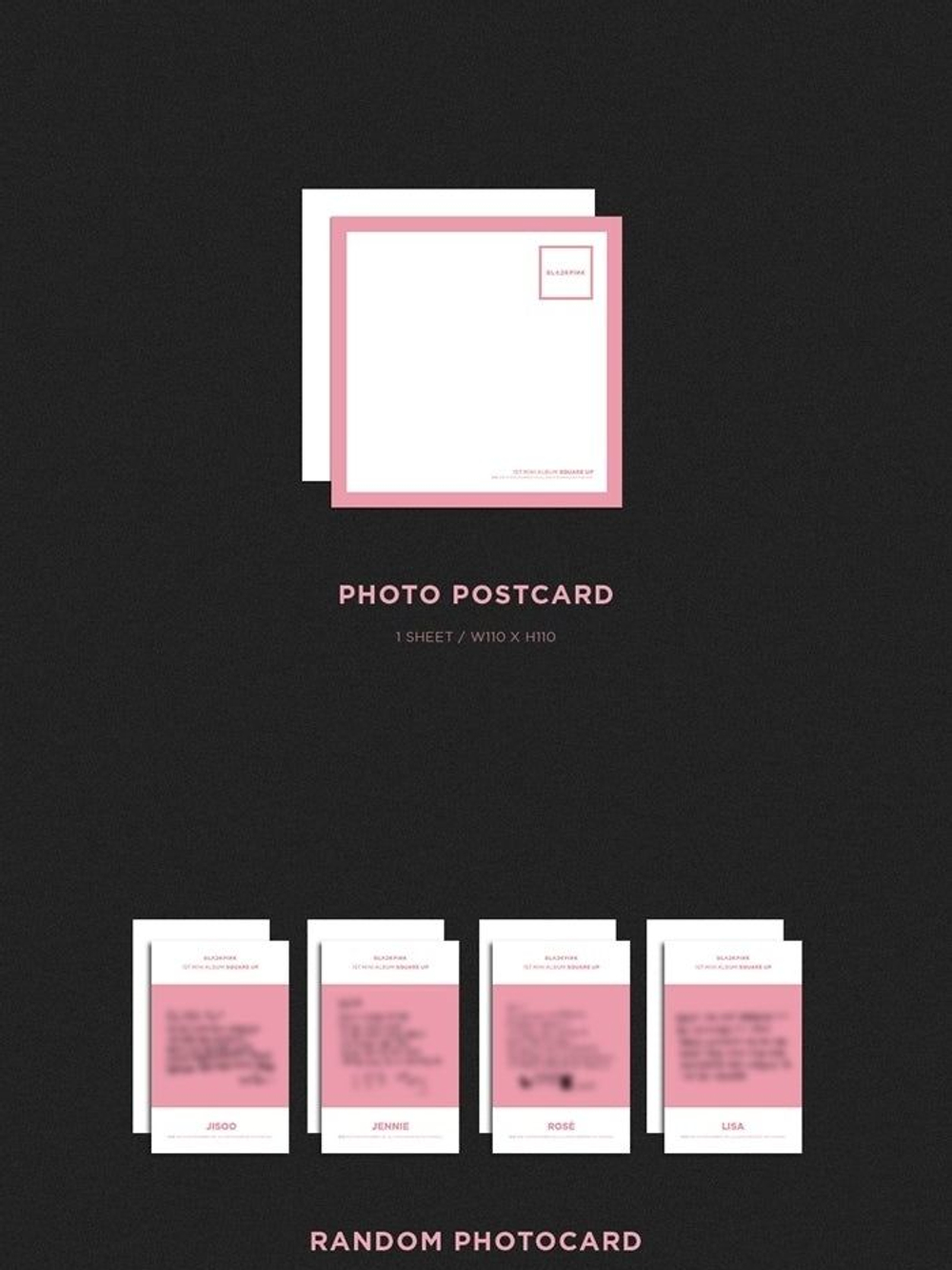 Альбом BLACKPINK - Square Up 1st Mini Album RANDOM Version