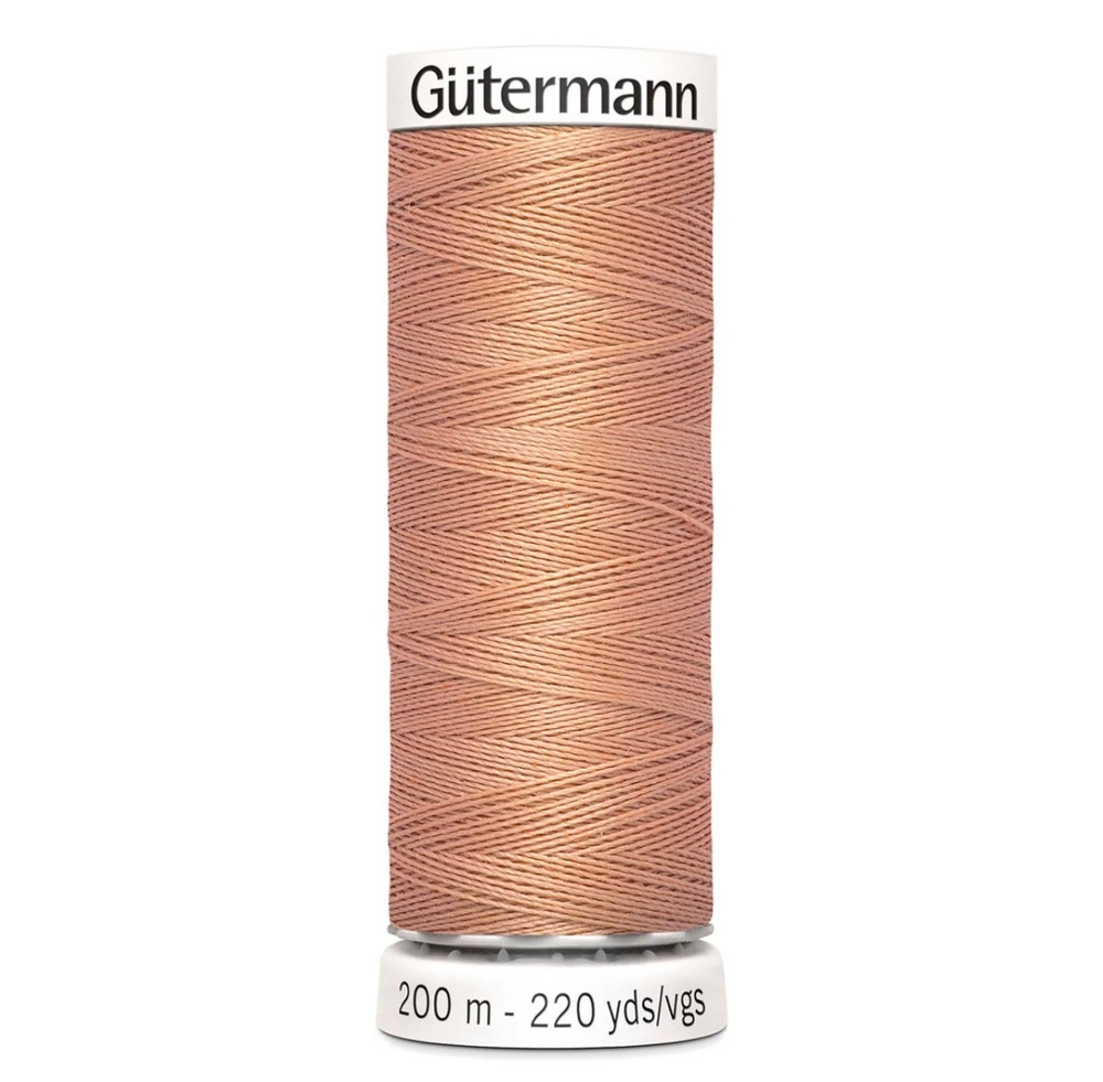Нить Sew-All 200 м, Gutermann, 938 бежево-желтый