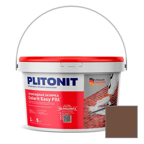 Затирка Plitonit (Плитонит) Colorit Easy Fill 3-компонентная эпоксидная какао 1 кг
