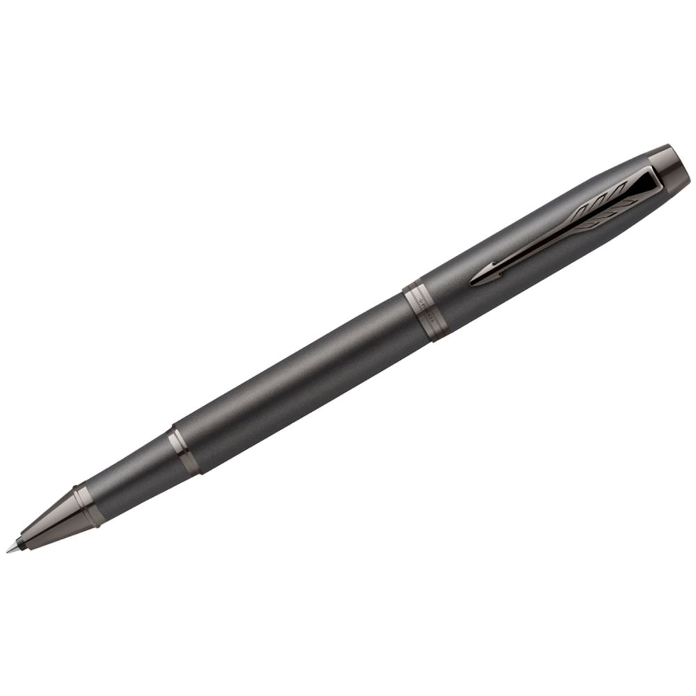 Parker IM Professionals - Monochrome Titanium, ручка-роллер, F, подар.кор.
