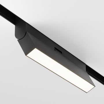 Трековый магнитный светодиодный светильник LED 12W 2700K-6000К 120° TR036-4-12WTW-DSZ-B чёрный Dim Smart Zigbee Basis Exility Maytoni