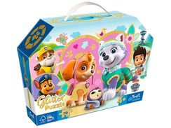 Puzzle "70 glitter in a box" - Lovely Skye and Everest / Viacom