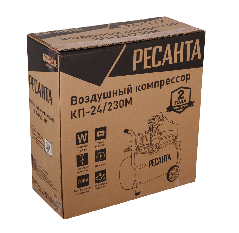 Компрессор Ресанта КП-24/230М