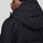 Куртка Alpha Industries Hooded Puffer Black (Черная)