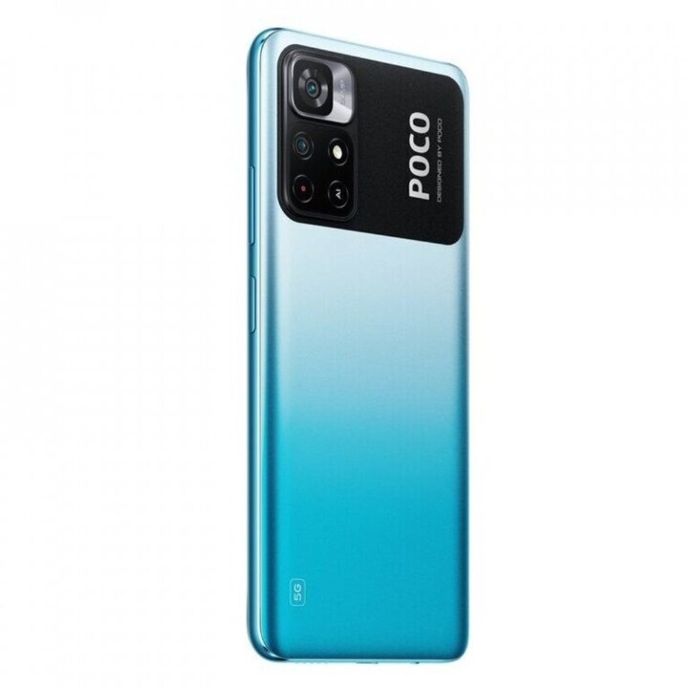 Смартфон POCO M4 Pro 5G 64 ГБ голубой