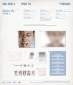 Альбом YEONJUN - NO LABELS : PART 02 2nd Mini Album COMPACT RANDOM Version