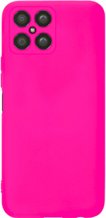 Мягкий Soft Touch чехол из силикона для HONOR X8 (не 5G,X8a,X8b,X8c) с бархатной подкладкой