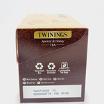 Чай черный Twinings со вкусом абрикоса и меда в пакетиках 25х2 г (из Финляндии)