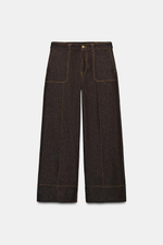 ДЖИНСЫ-КЮЛОТЫ Z1975 СО СРЕДНЕЙ ПОСАДКОЙ — ZARA