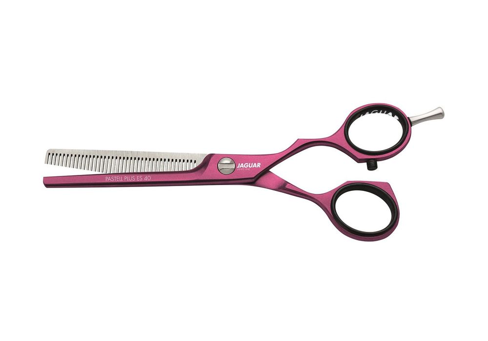 Ножницы филировочные Jaguar White Line Pastell Plus Offset Candy 40 5.5" - 2